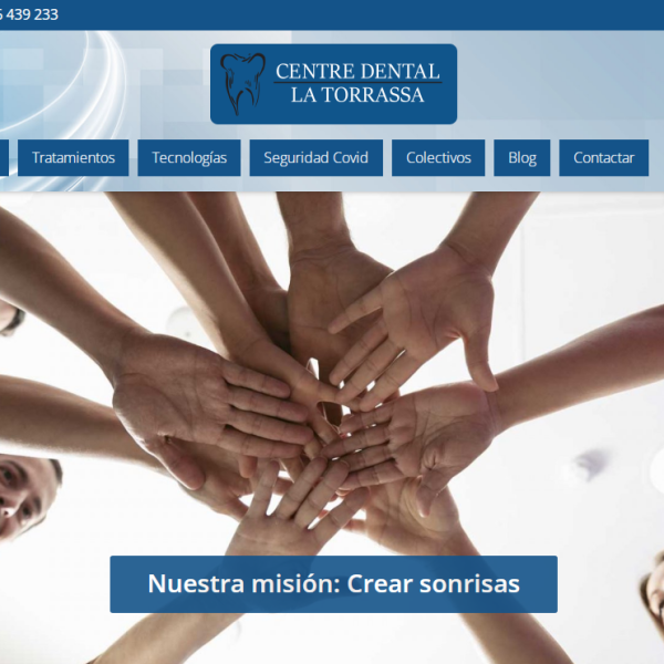 Diseño Web Centro Dental la Torrassa
