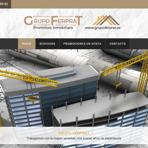 Diseño Web Grupo FERPRAT