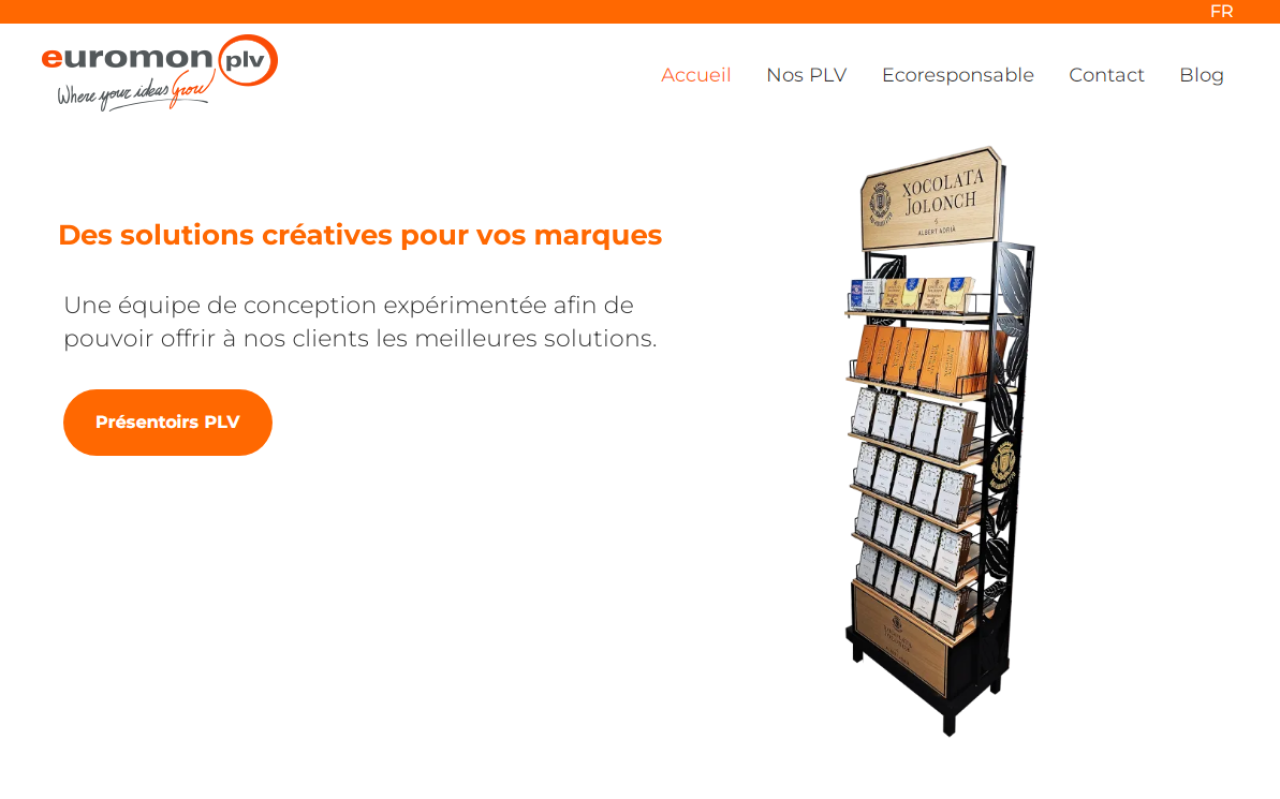 Diseño Web | Euromon PLV