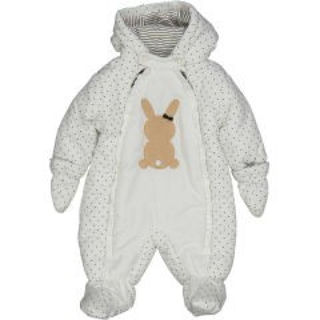 Buzo de bebe acolchado de tela