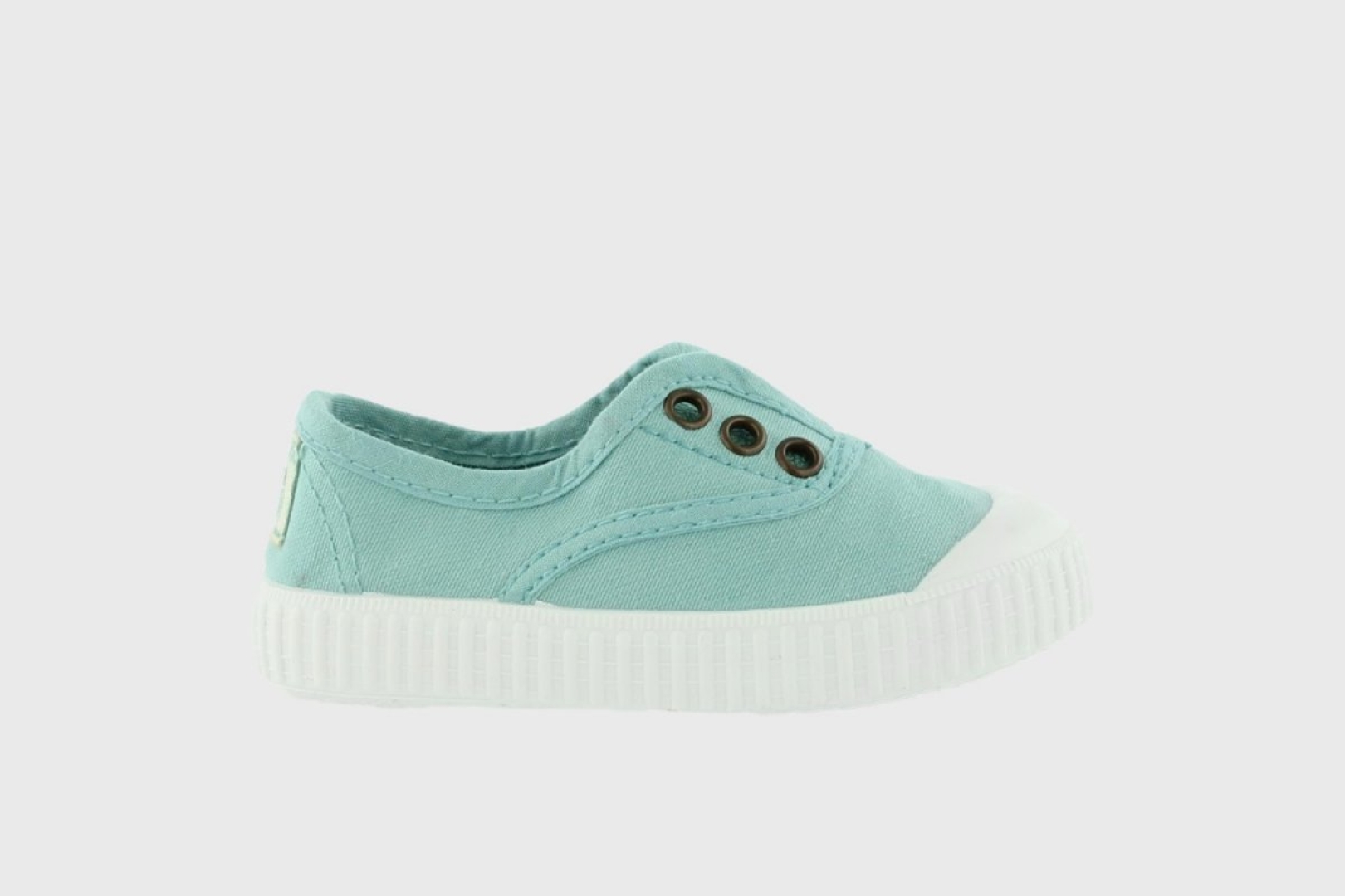 Zapatillas Victoria de lona con elástico