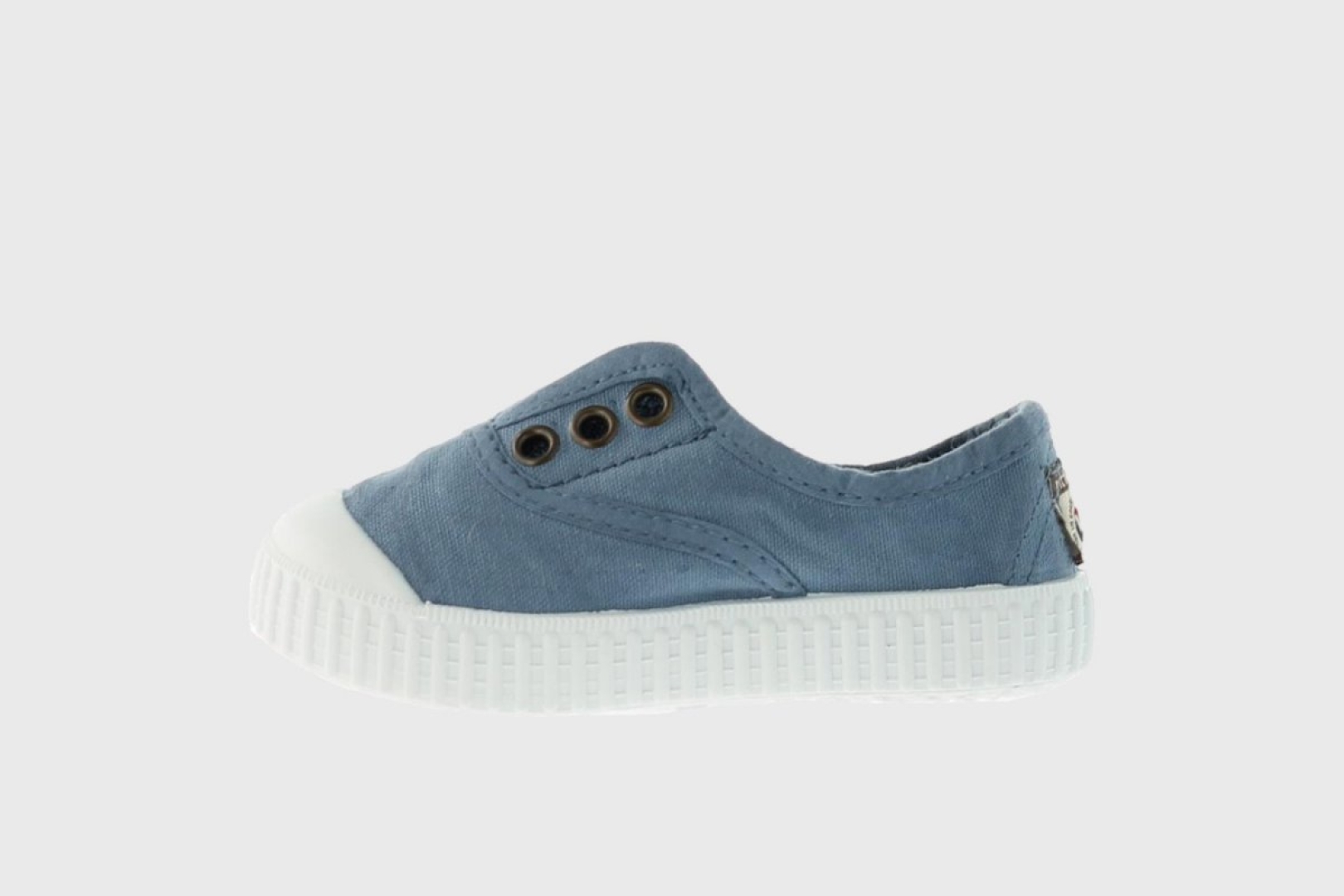 Zapatillas Victoria de lona con elástico