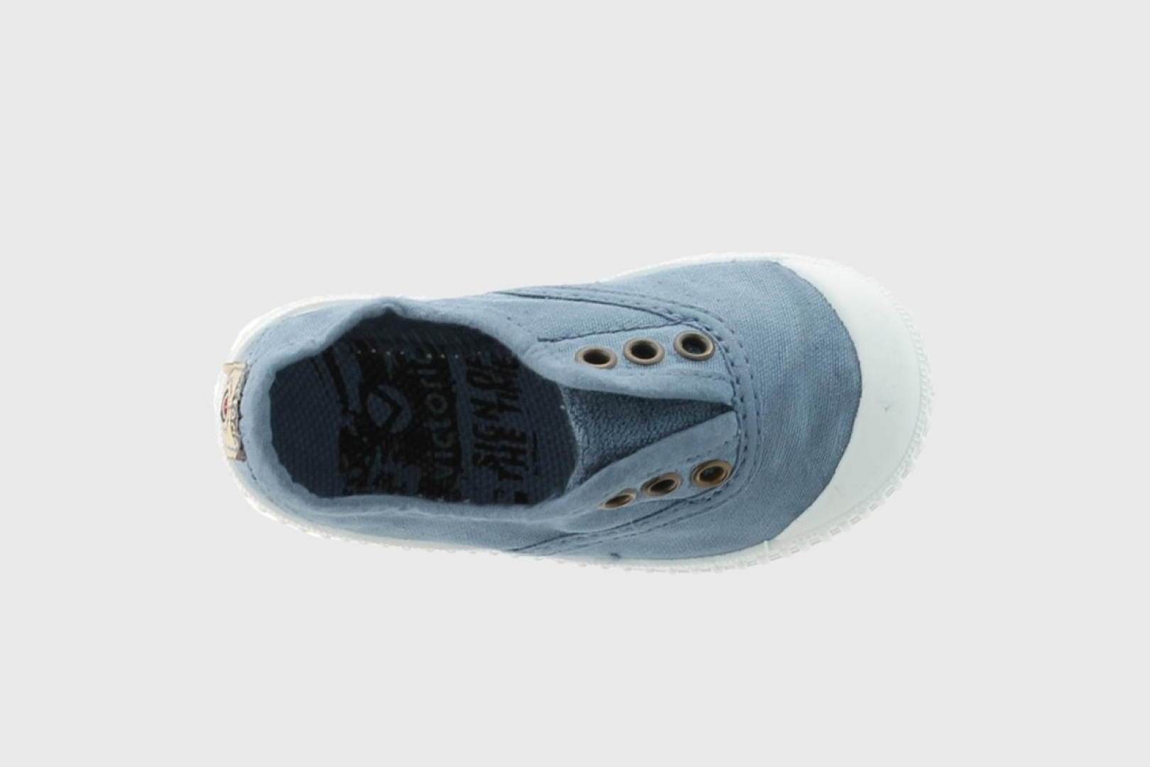 Zapatillas Victoria de lona con elástico
