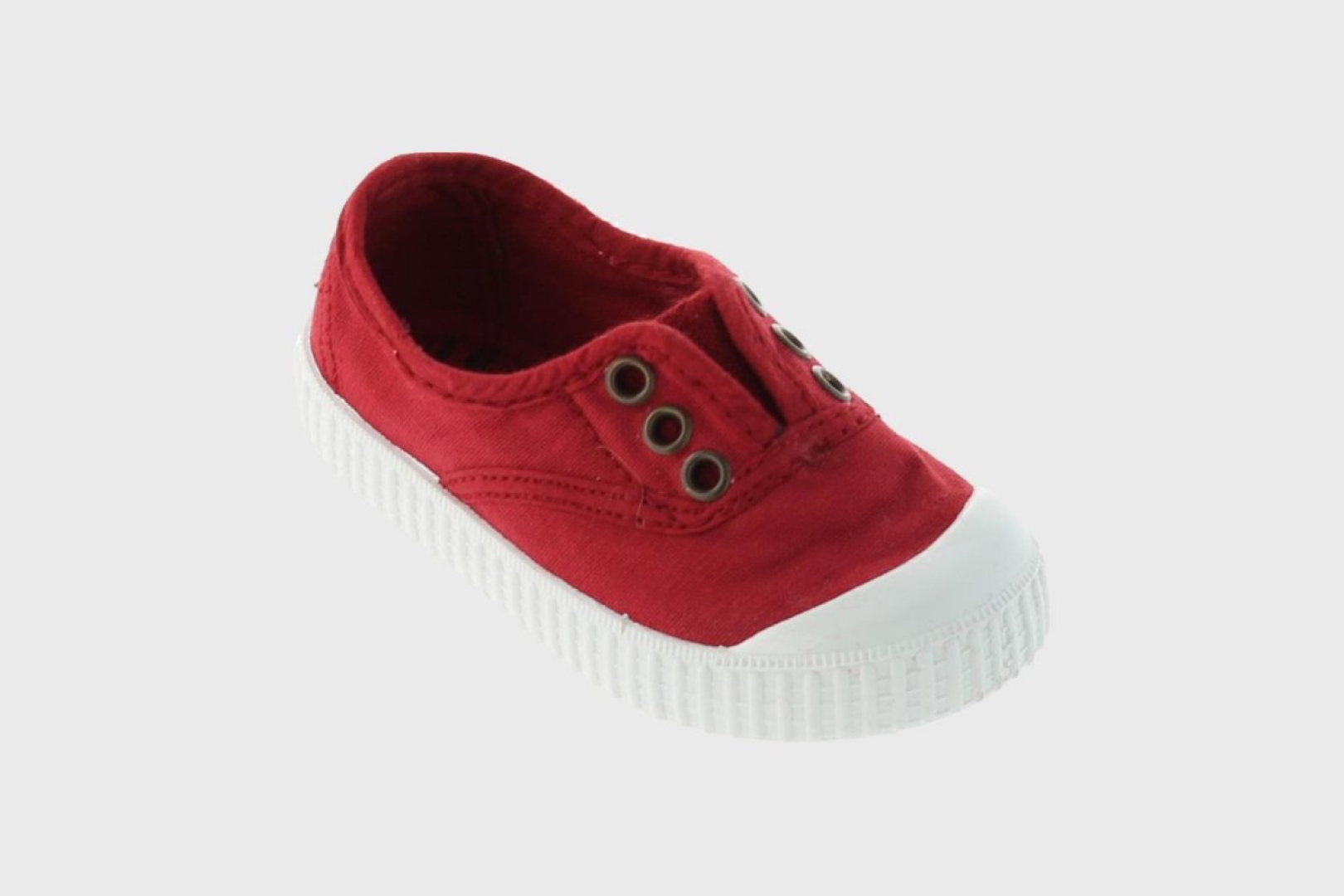 Zapatillas Victoria de lona con elástico