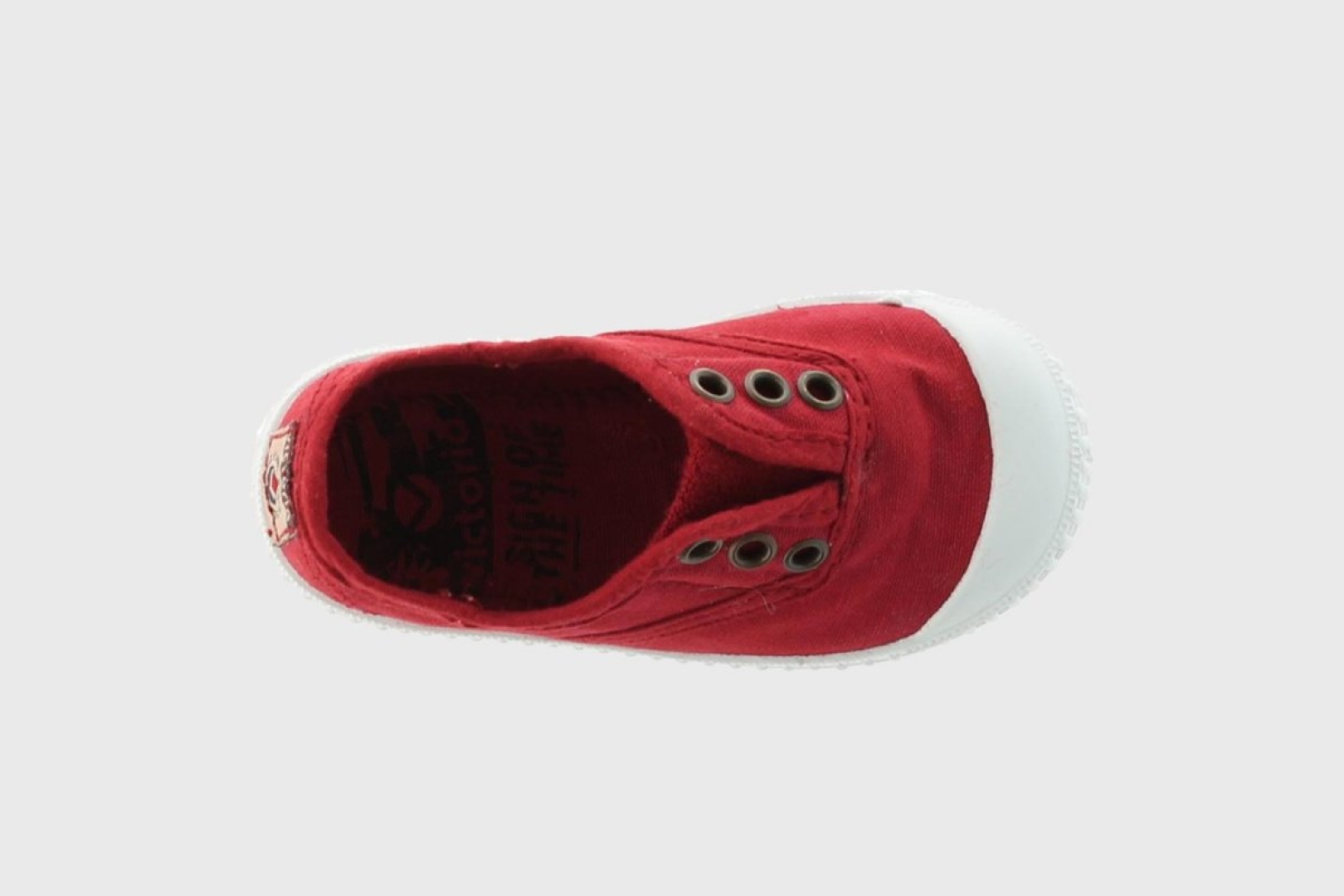 Zapatillas Victoria de lona con elástico