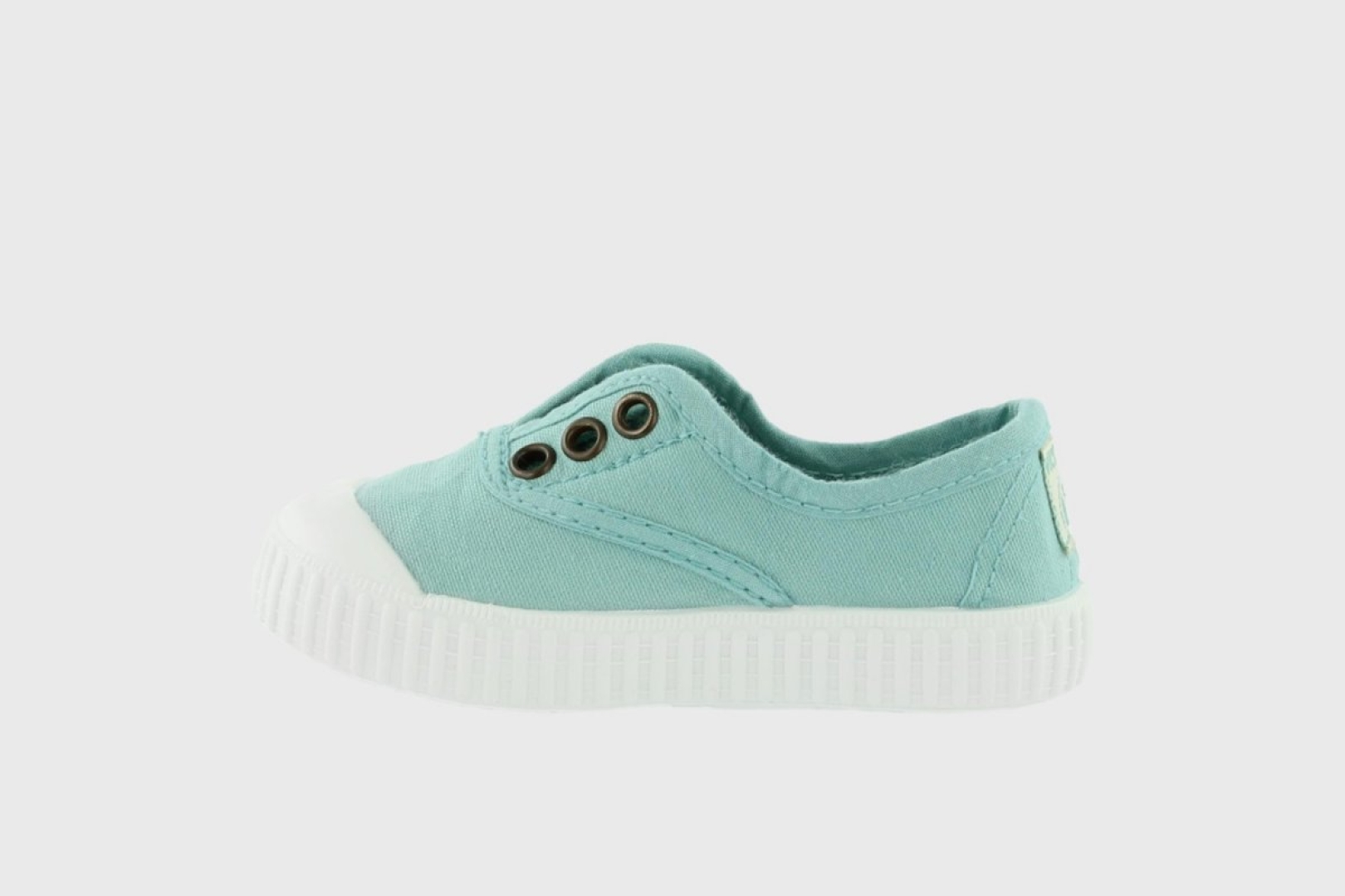 Zapatillas Victoria de lona con elástico
