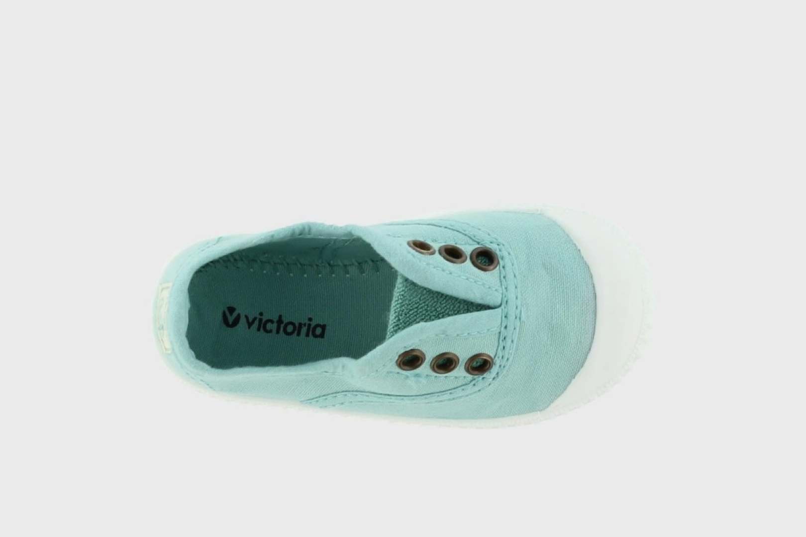 Zapatillas Victoria de lona con elástico