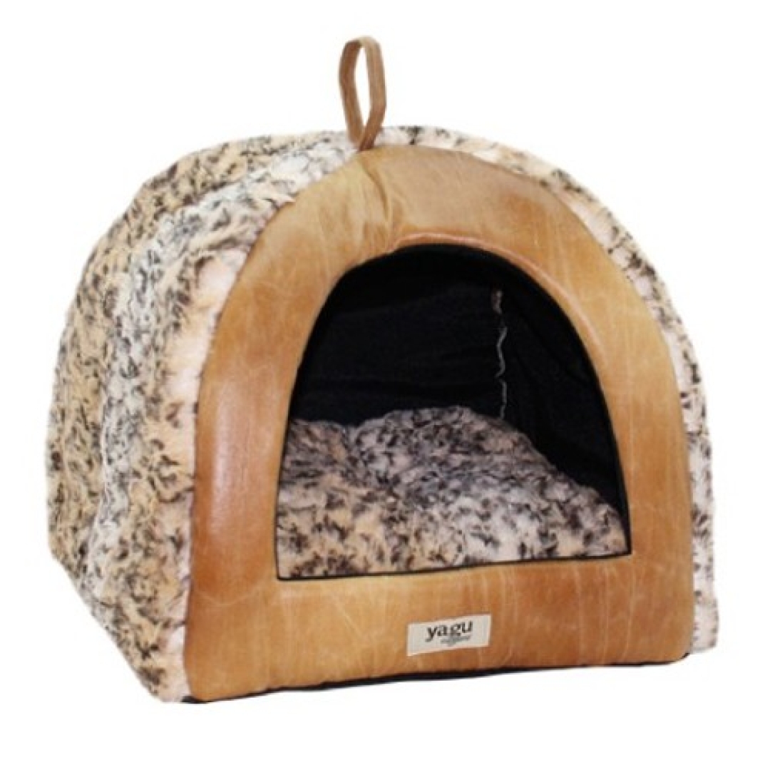 IGLOO ESPUMA TEXAS       Igloo perfecto para el descanso de perros pequeños y gatos. Tiene un tamaño de 40 x 40 x 40 cm.