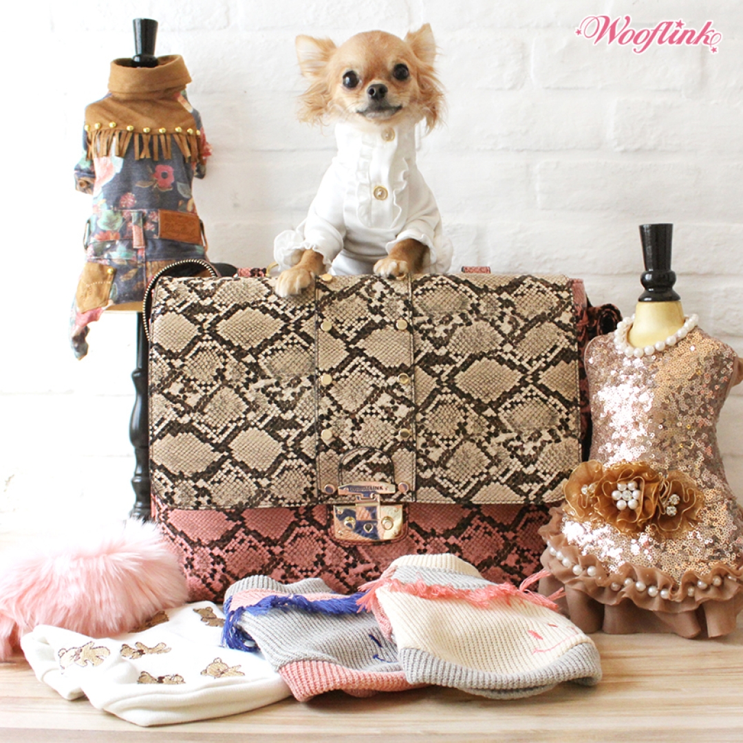LUXE BAG  Bolso chic y lujoso para perros ♥ Tamaño: Aprox. An x Al x P: 16 