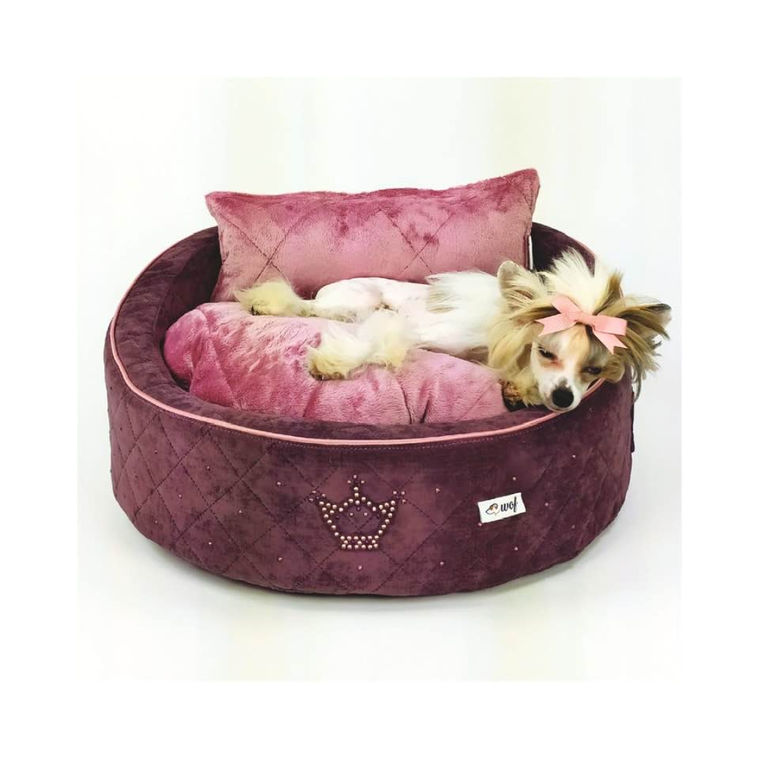 ROUNI BLUE Una cama de edicion limitada, para ofrecer confor y comodidad a tu perro. Totalmente desenfundable. 60 cm.