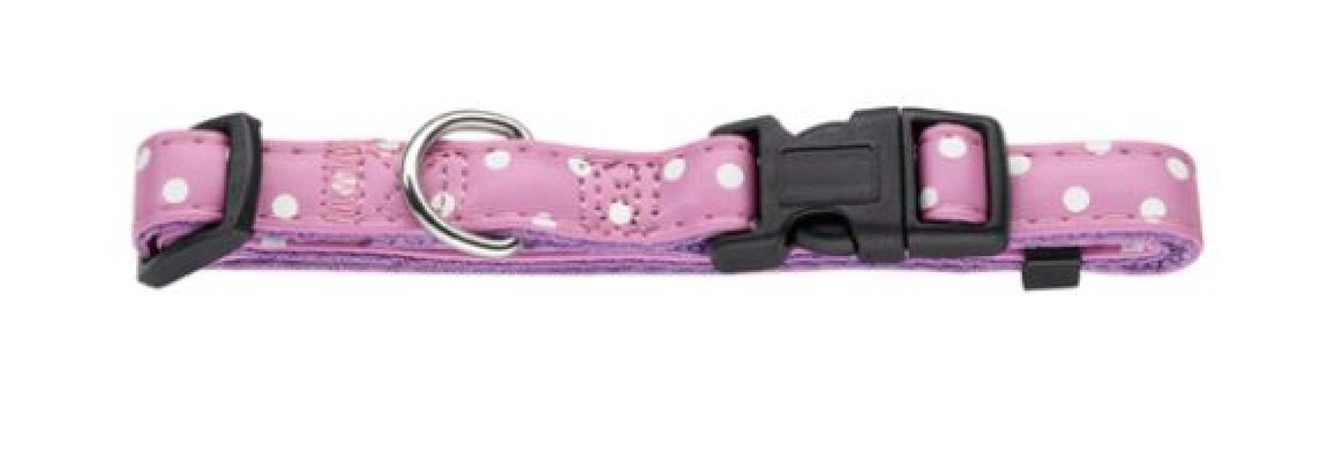 Collar Fancy lunares rosa