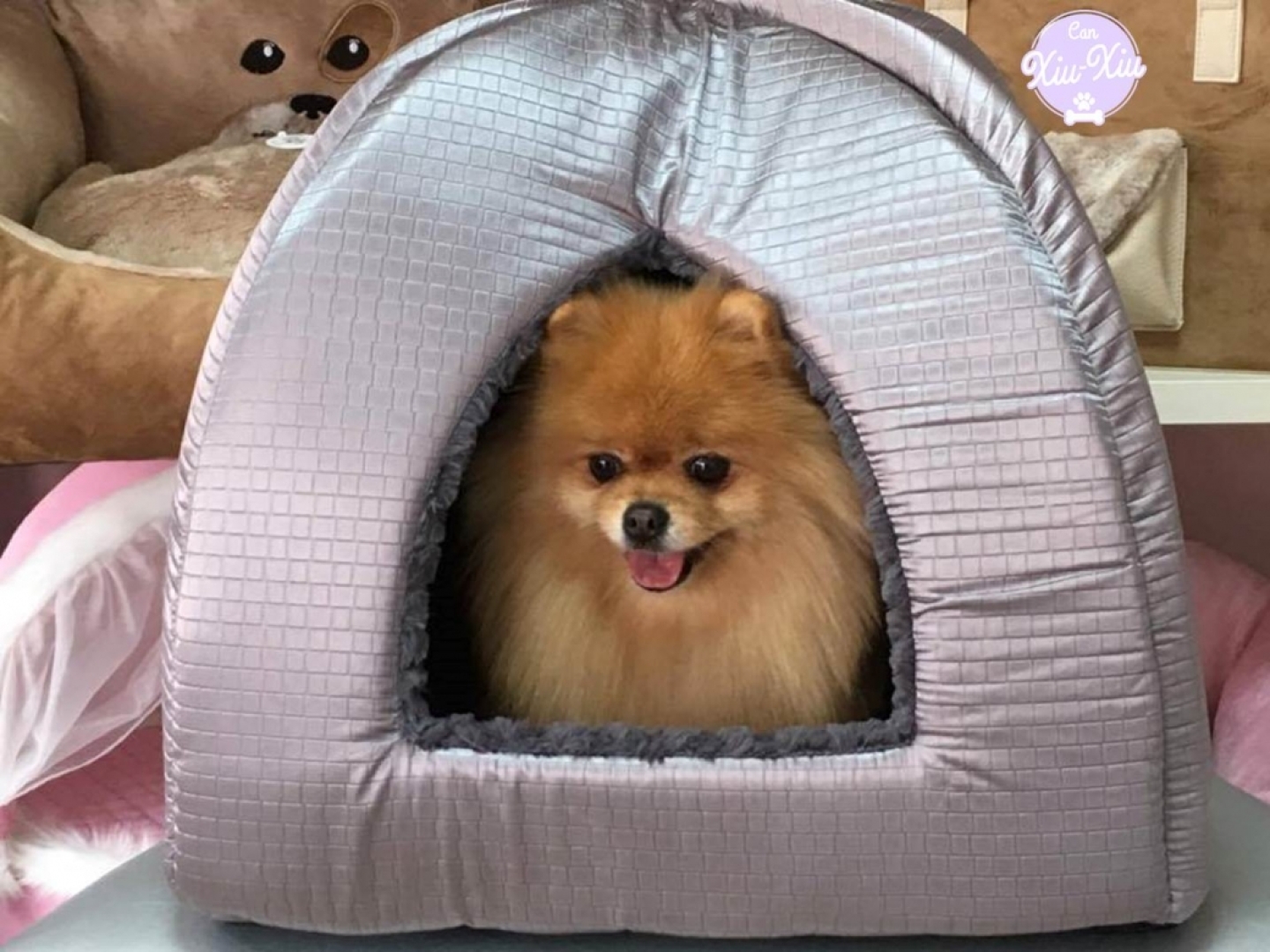 Igloo Retro Gris 45 x45x 50 cm.