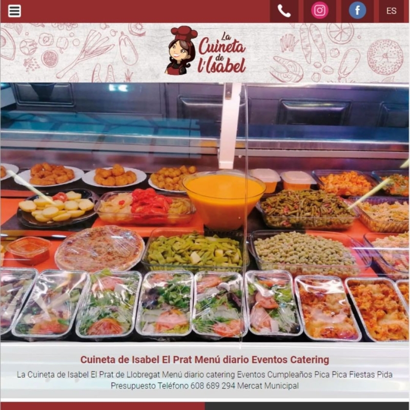 Hoy estrena web www.cuinetaisabel.com. ¡Que bien se come por 7€!